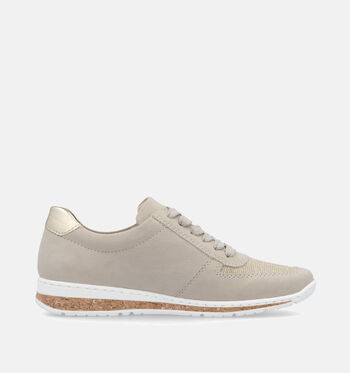Rieker Chaussures plates Taupe