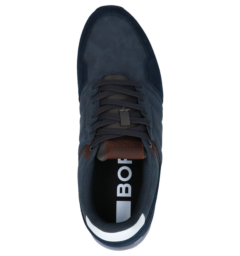 Björn Borg Chaussures à lacets en Bleu en nubuck (278505)