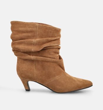 Poelman Bottes Beige/Cognac/Marron/Vert