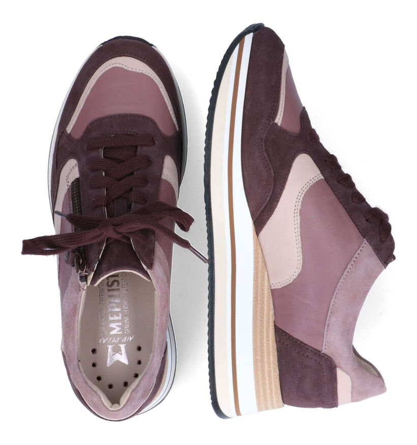 Mephisto Olimpia Chaussures à lacets en Violet pour femmes (316749) - pour semelles orthopédiques