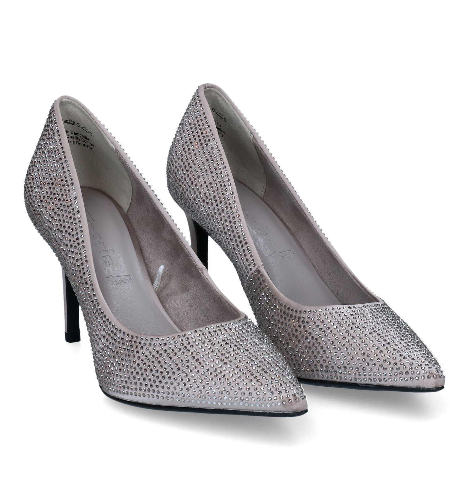 Tamaris Zilveren Pumps Dames Pumps Online op TORFS.BE