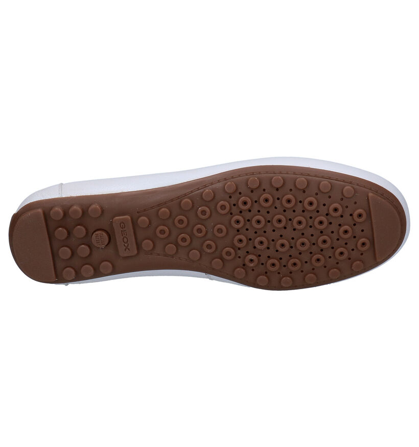 Geox Mocassins en Blanc en cuir (266864)