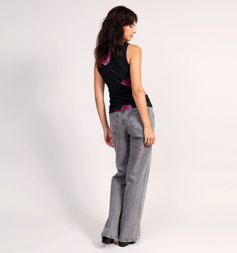 Vero Moda Flory Débardeur en Noir pour femmes (365933)