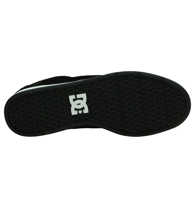 DC Shoes Baskets basses en Noir en daim (198609)