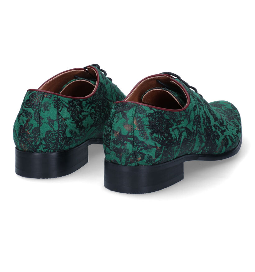 Lureaux Flairy Groene Geklede Schoenen in kunststof (312585)