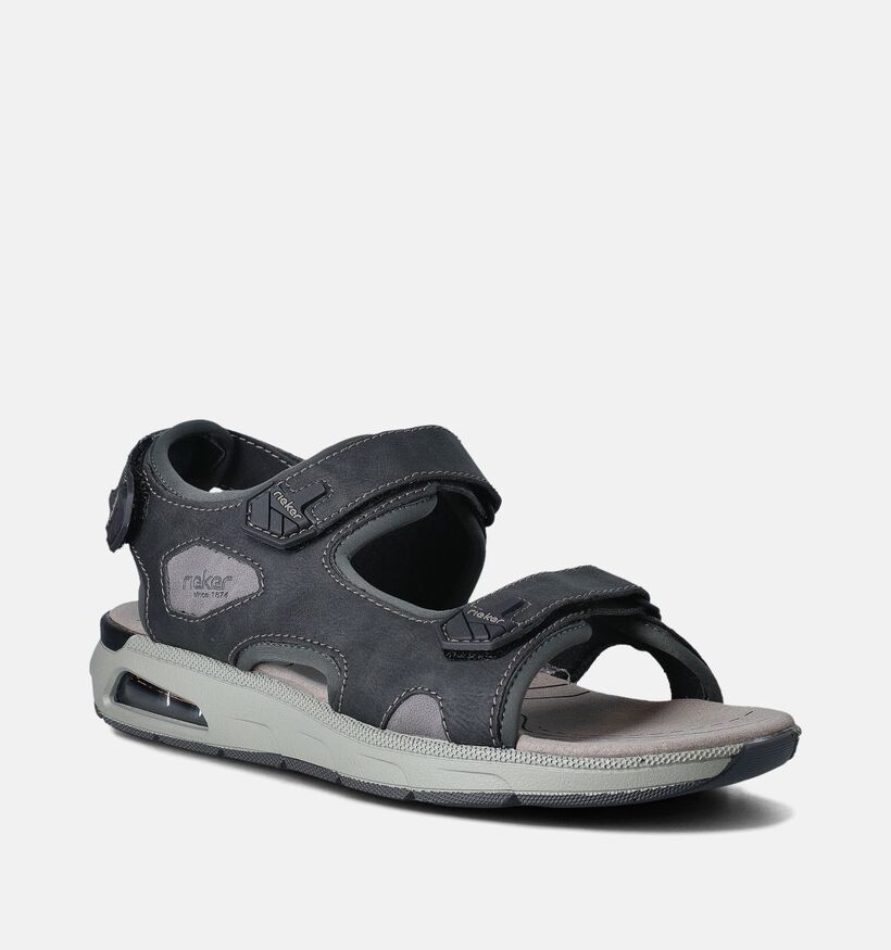 Rieker Sandales en Noir pour hommes (354838)