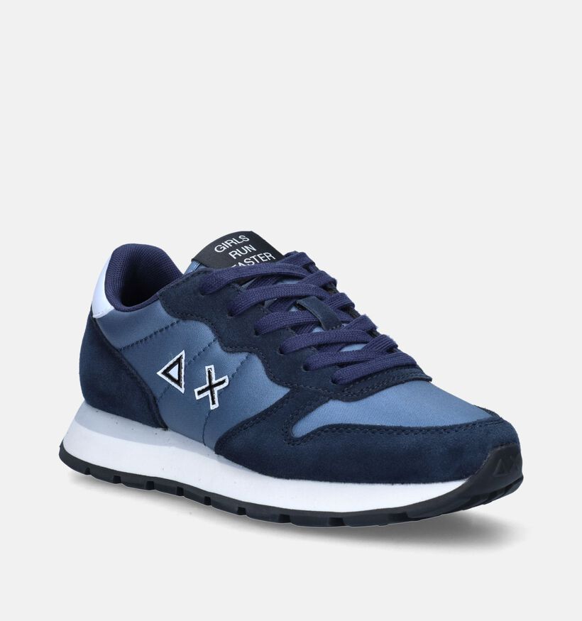 Sun 68 Ally Bright Nylon Baskets en Bleu pour femmes (345694) - pour semelles orthopédiques
