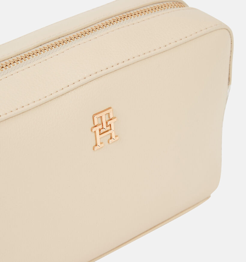 Tommy Hilfiger Essential SC Camera Bag Sac port&eacute; crois&eacute; en Beige pour femmes (343592)
