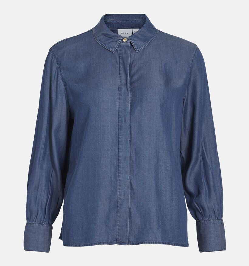 Vila Urla Blauw Jeanshemd voor dames (342127)