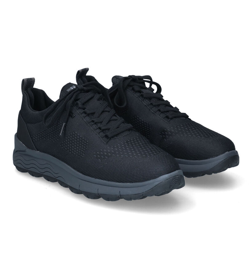 Geox Spherica Baskets en Bleu en textile (315776)
