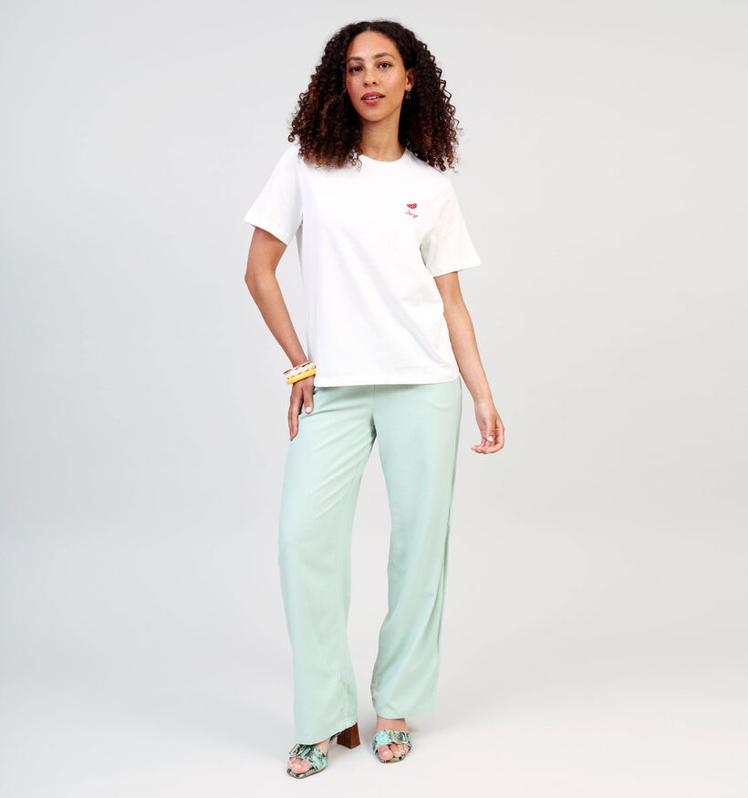Vila Witte T-shirt voor dames (361404)