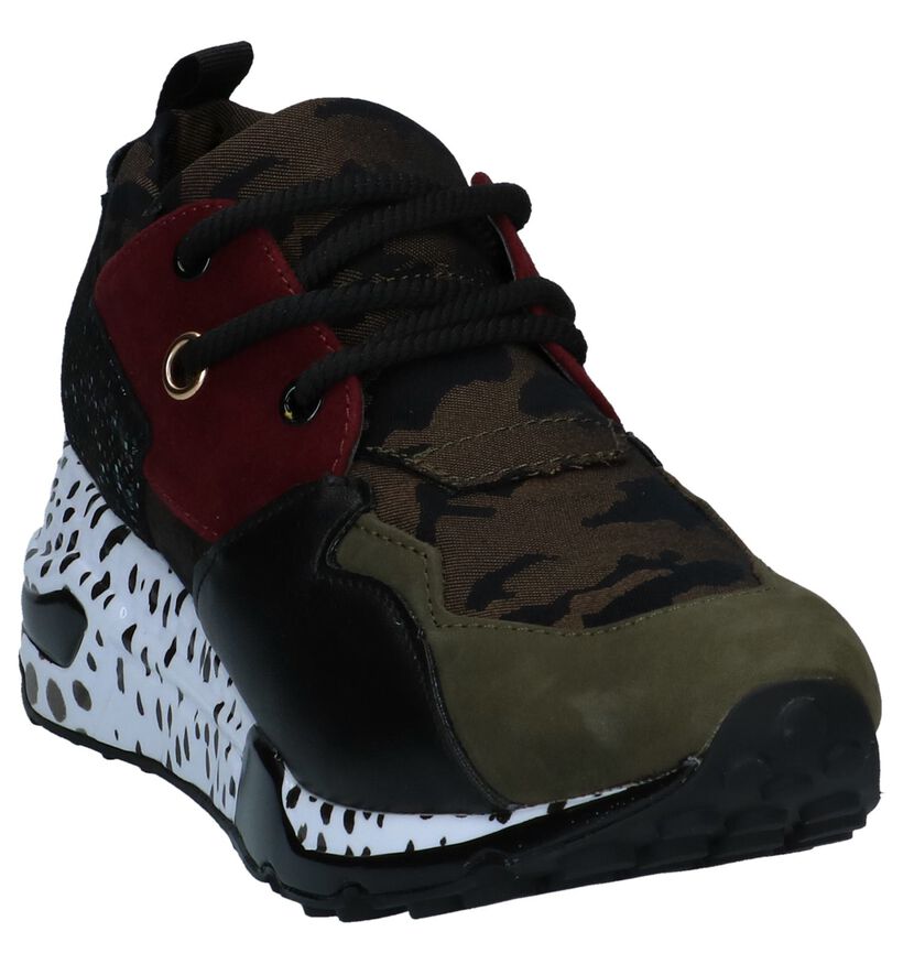 Steve Madden Cliff Beige Sneakers in kunstleer (256074)