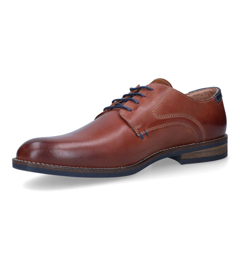 Australian Tasman Cognac Veterschoenen voor heren (321696) - geschikt voor steunzolen