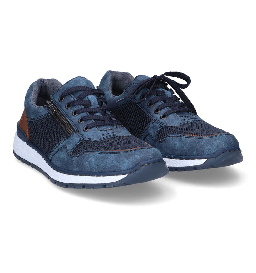 Rieker Chaussures confort en Bleu foncé pour hommes (302860) - pour semelles orthopédiques