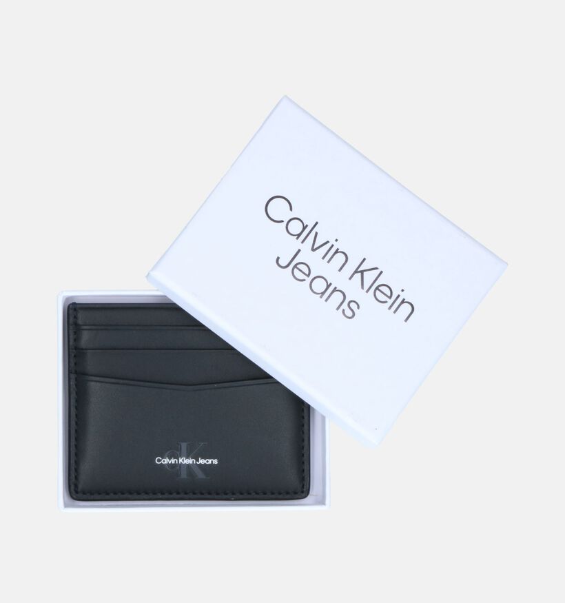 Calvin Klein Monogram Porte-cartes en Noir pour femmes (330691)