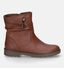 Milo & Mila Cognac Boots in kunstleer (329503)