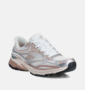 Skechers Low Sportschoenen Zwart/Wit