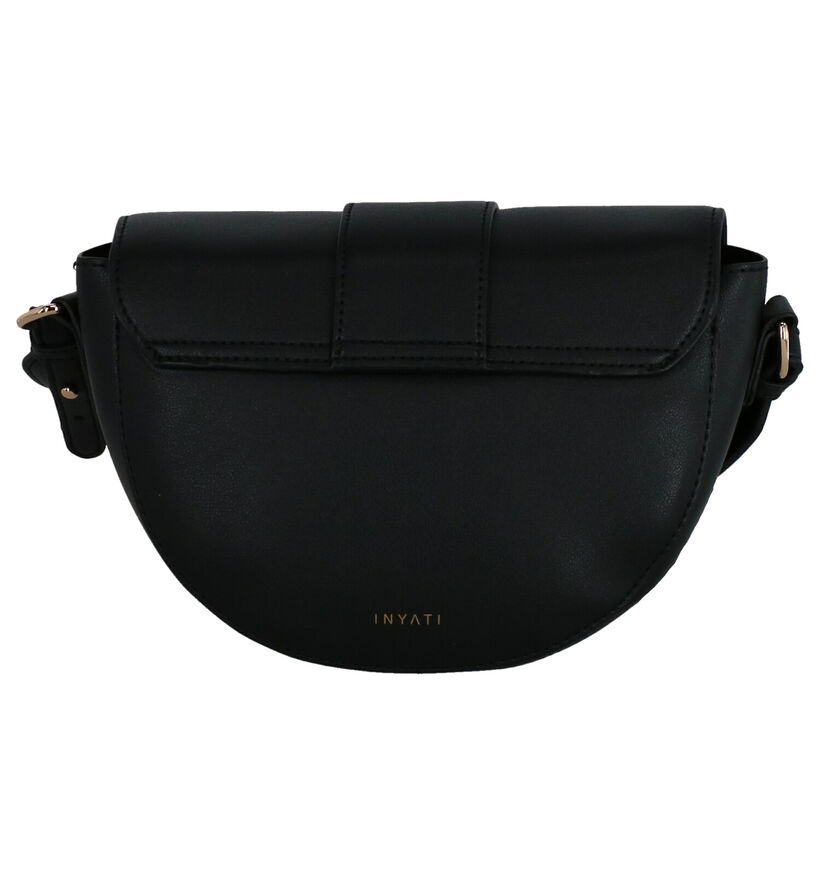 Inyati Ellie Vegan Sac porté croisé en Noir en simili cuir (263333)