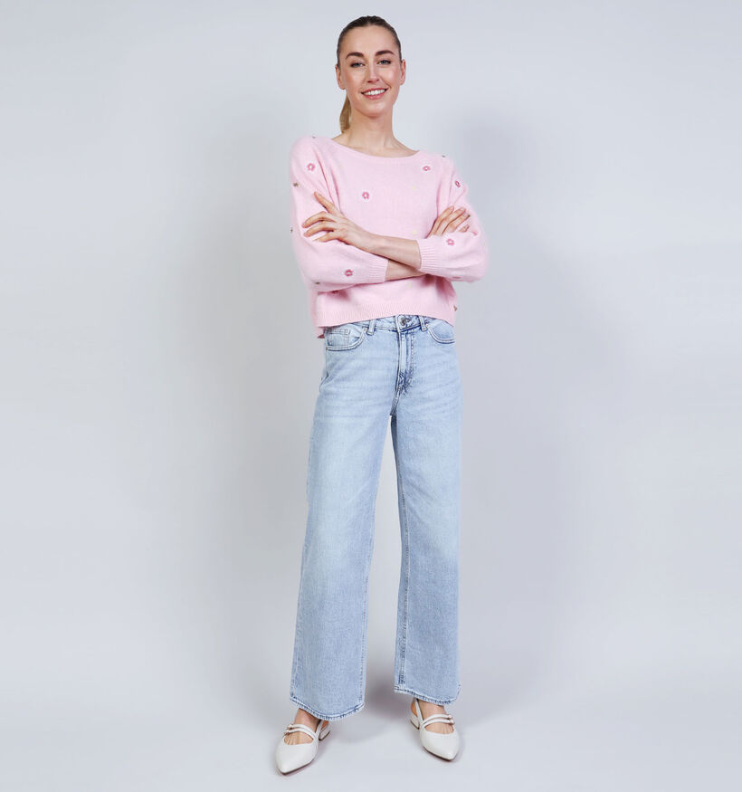 Orfeo Maeva Roze Pull voor dames (371934)