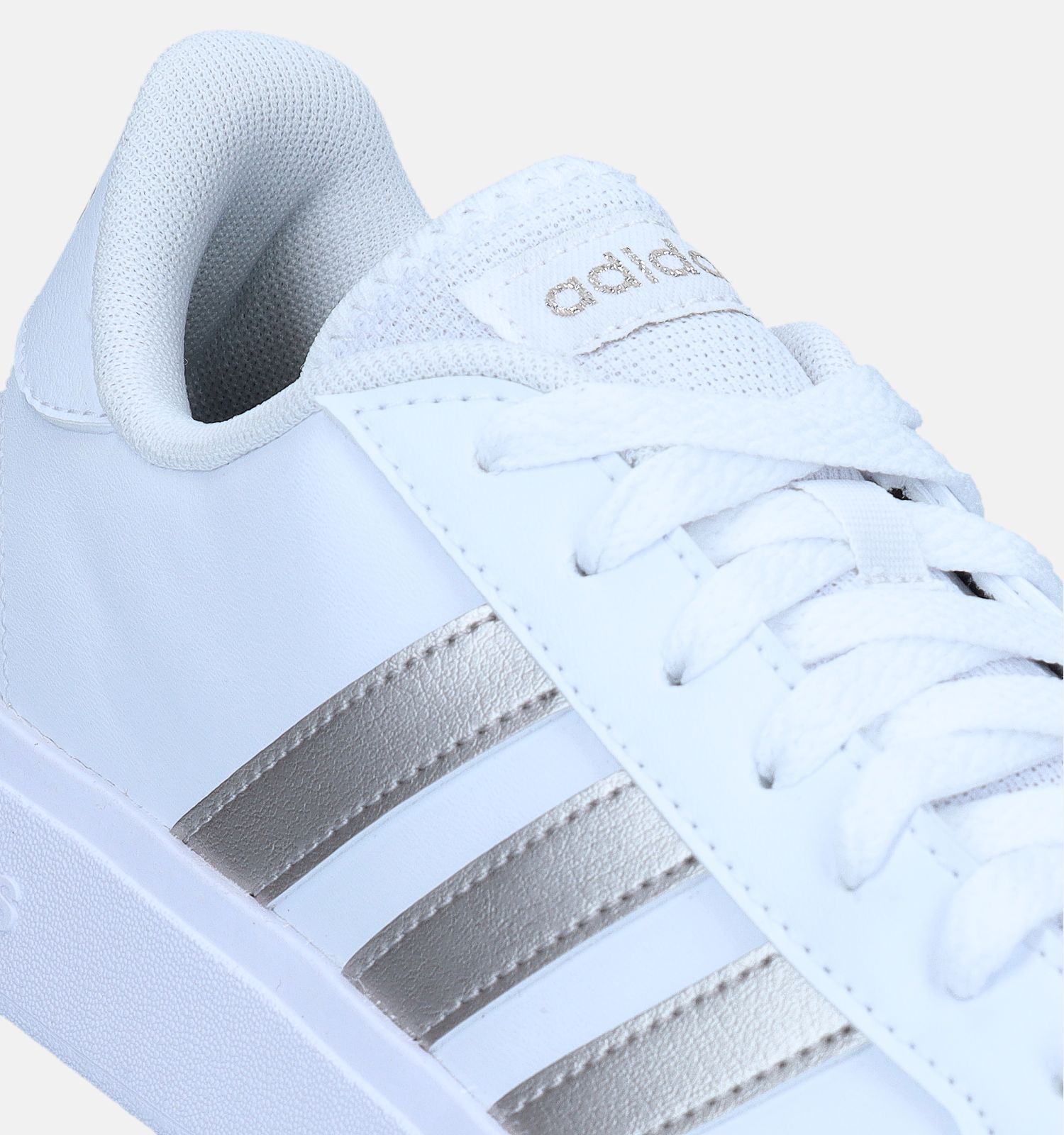 Adidas witte grand court base clearance