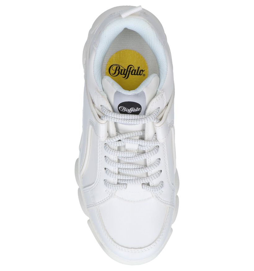 Witte Lage Sneakers Buffalo Corin in kunstleer (240459)