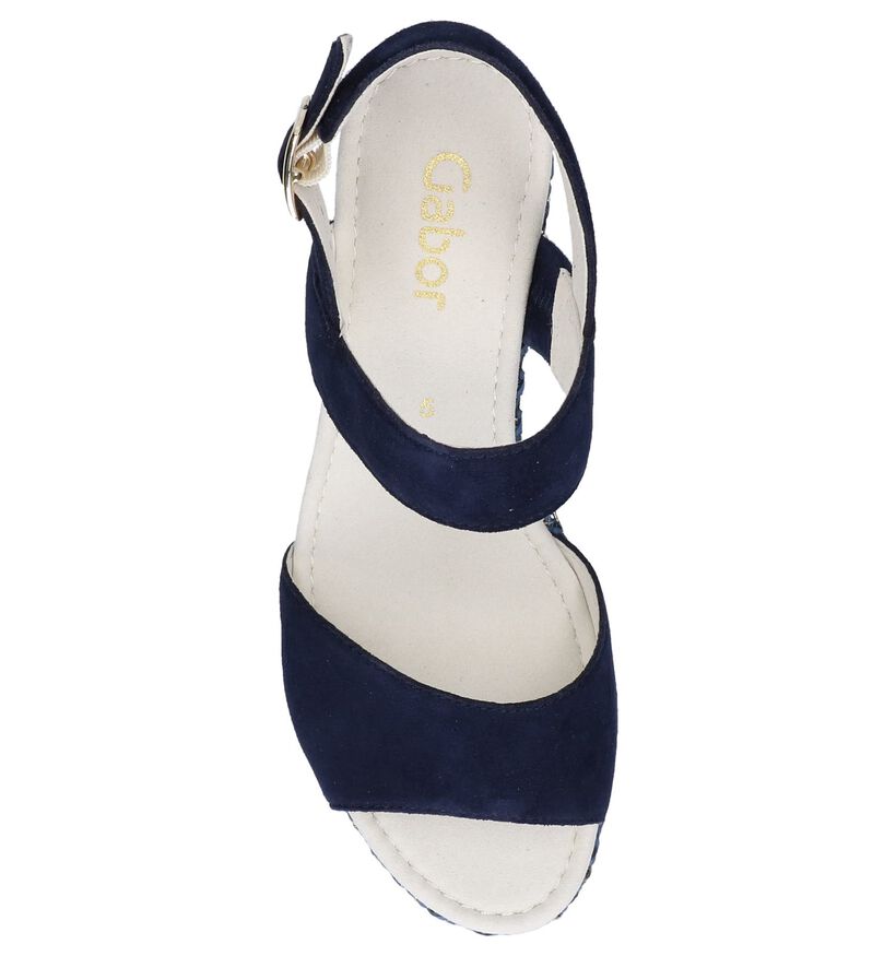 Kaki Sandalen Gabor in nubuck (237764)