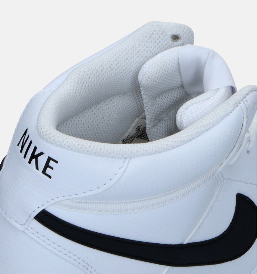 Nike Court Vision Mid Next Nature Witte Sneakers voor heren, jongens (340394)