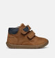 Geox Macchia Boy Bruine Babyschoenen met Velcro voor jongens (377744) - geschikt voor steunzolen