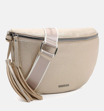 Emily & Noah Crossbody tassen Wit/Beige/Goud/Blauw