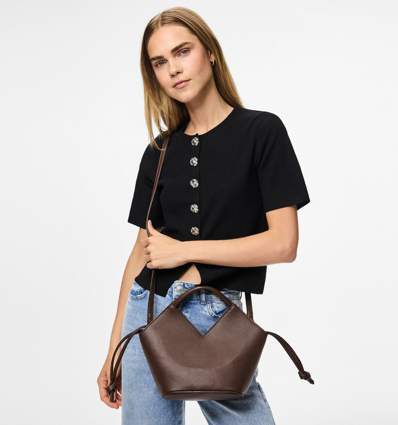 Pieces Maria Sac à Main en Brun pour femmes (371542)