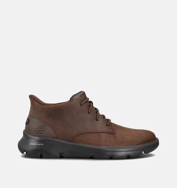 Skechers Arch Fit Mid Geklede schoenen Zwart/Bruin