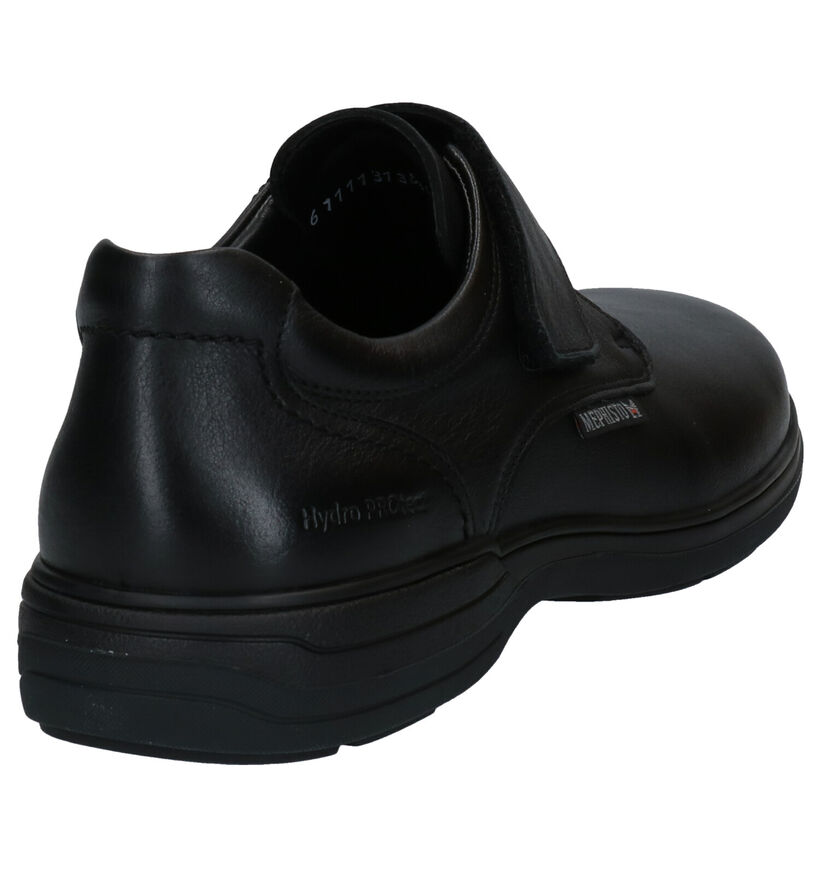 Mephisto Delio Riko Chaussures à velcro en Noir pour hommes (298247) - pour semelles orthopédiques