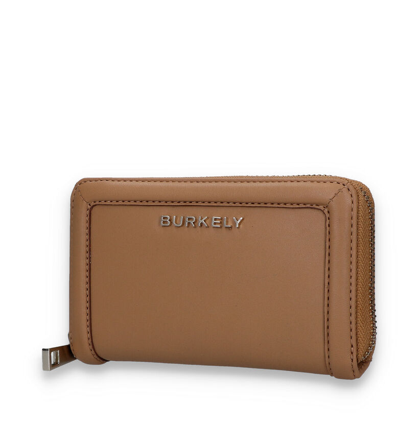 Burkely Beloved Bailey Porte-monnaie zippé en camel pour femmes (328724)