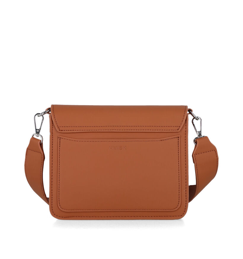 Hvisk Cayman Pocket camel Crossbody Tas in kunstleer (327374)