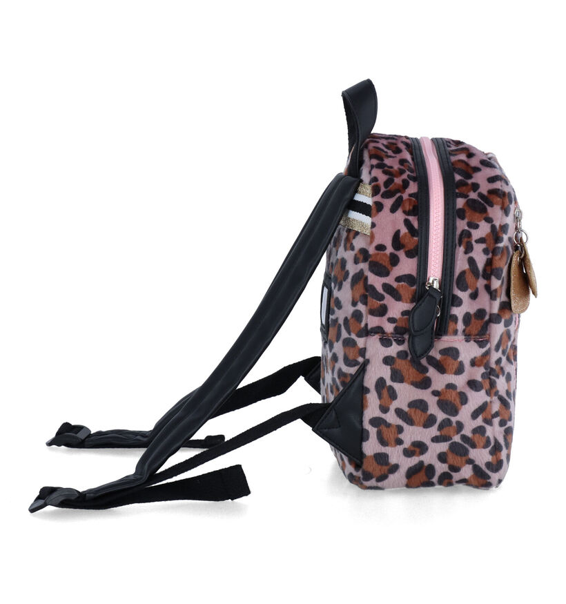 Zebra Roze Rugzak in stof (319074)