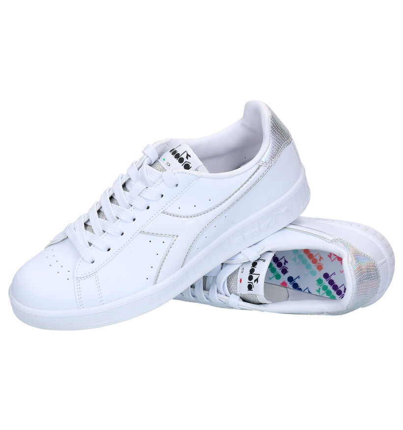 Diadora Game P Baskets en Blanc en simili cuir (267945)