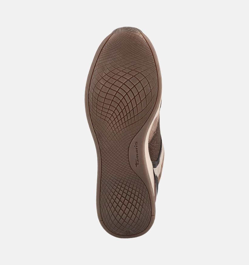 Tamaris Baskets en Brun pour femmes (376669) - pour semelles orthop&eacute;diques