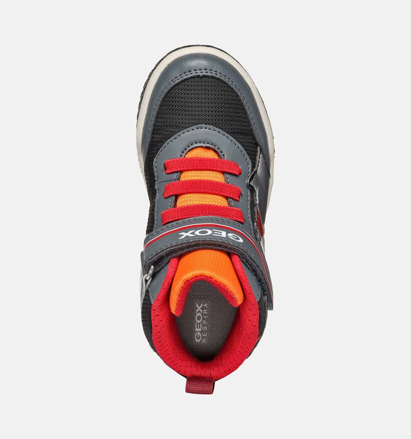 Geox Inek Chaussures hautes en Gris pour garçons (345953) - pour semelles orthopédiques