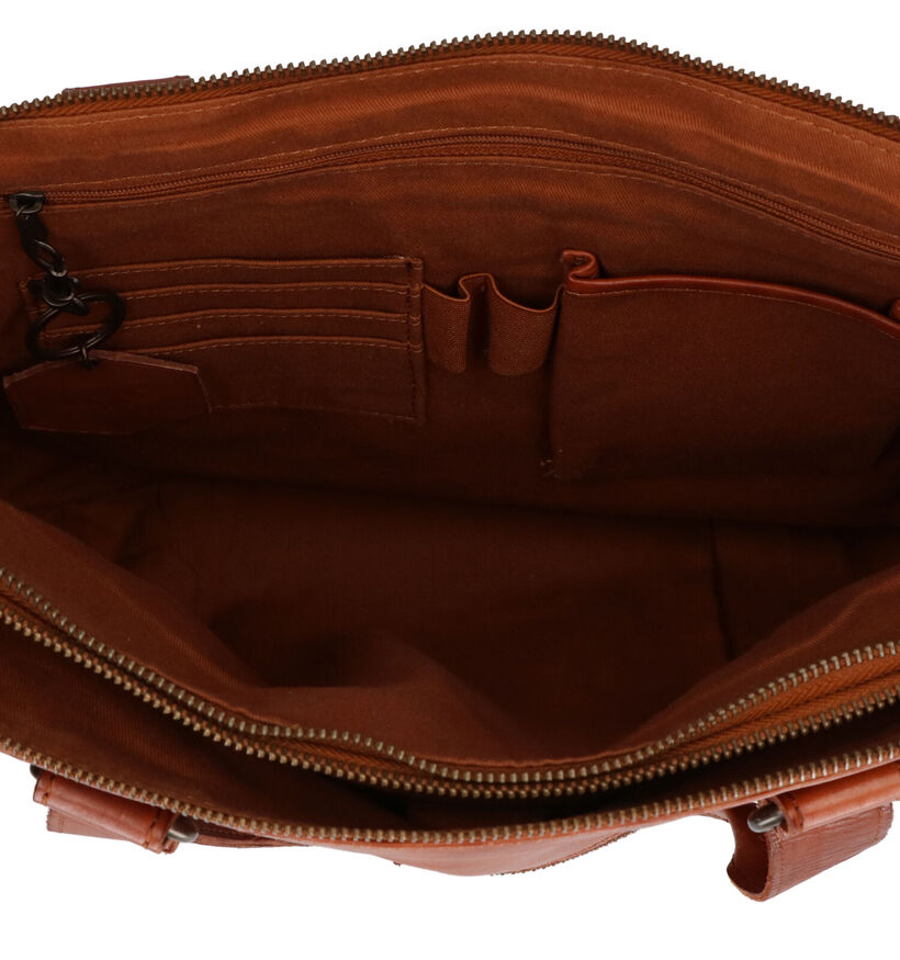 Bear Design Sac professionnel en Cognac en cuir (319908)