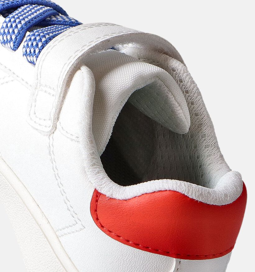 Geox Eclyper Witte Velcroschoenen voor jongens (351653) - geschikt voor steunzolen