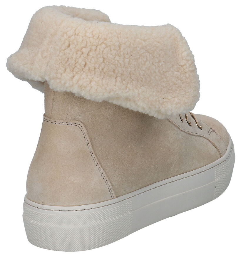 Scapa Ecru Boots in daim (297904)