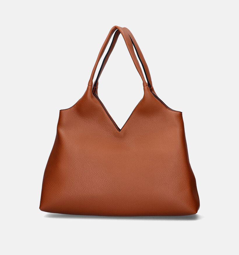 Laurent David Estée Cognac Schoudertas voor dames (349789)