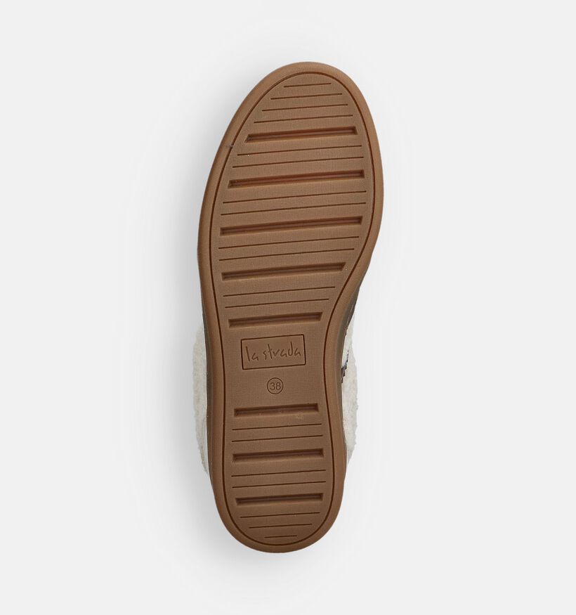 La Strada Baskets casual en Beige pour femmes (361772)