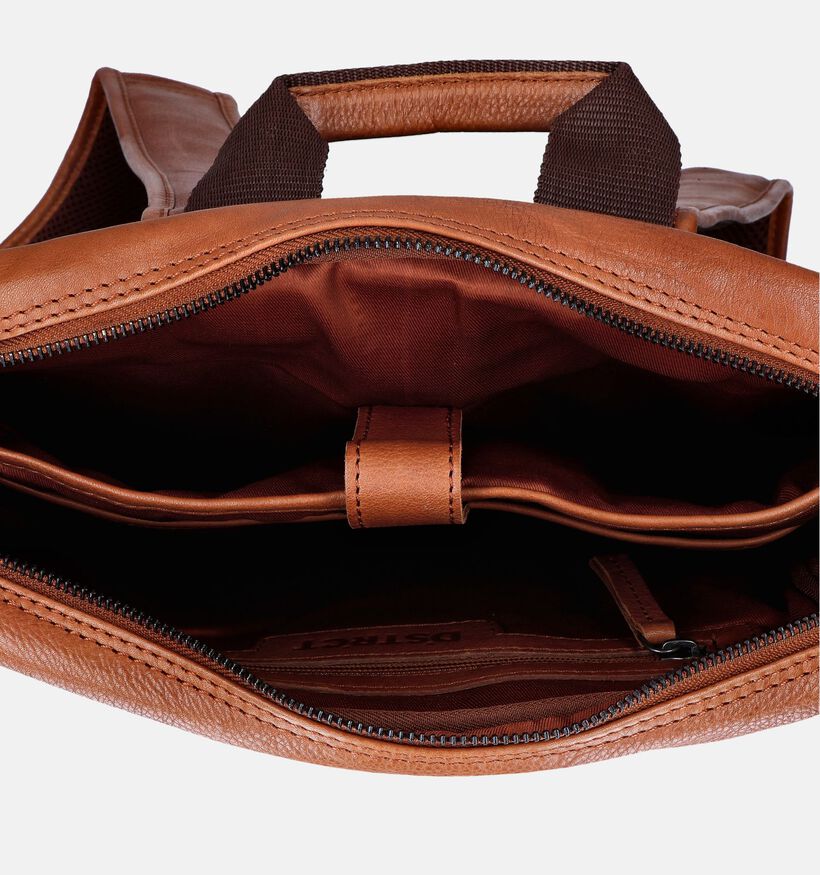 DSTRCT State Street Cognac Laptop rugzak voor dames, heren (353909)