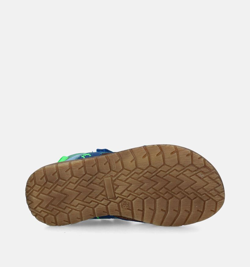 STONES and BONES Diner Blauwe Sandalen met dino's voor jongens (336584)