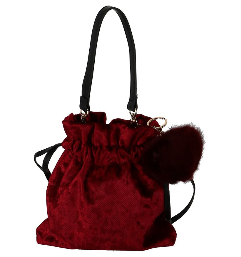 Bordeaux Bucket Bag Pepe Moll in velours (234827)