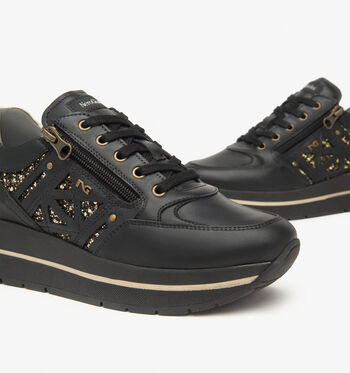 NeroGiardini Lage schoenen Zwart