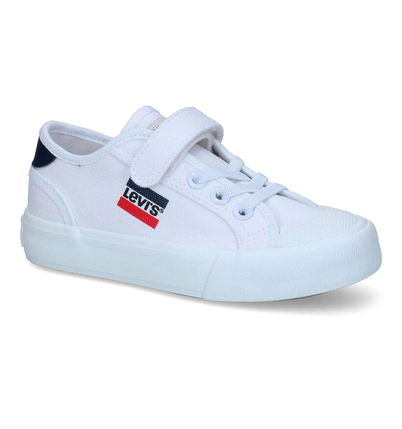 Levi's Mission Witte Sneakers voor jongens (306090)