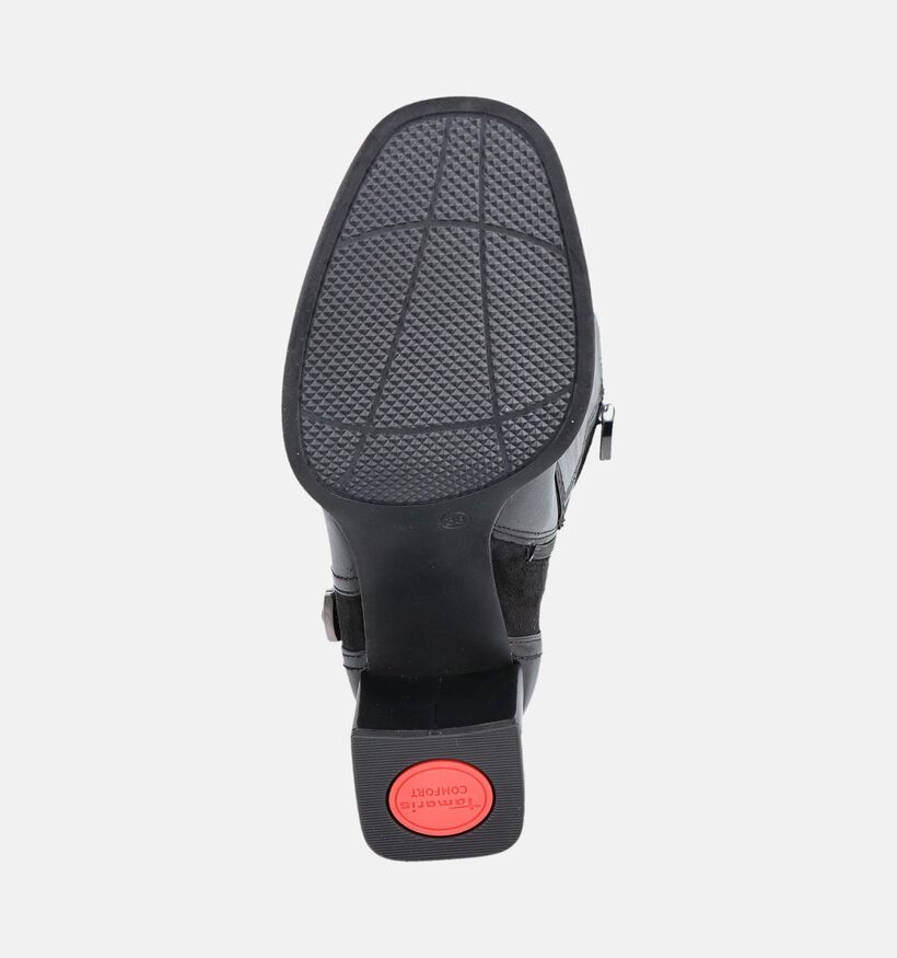 Tamaris Comfort Zwarte Lange Laarzen voor dames (378821) - geschikt voor steunzolen