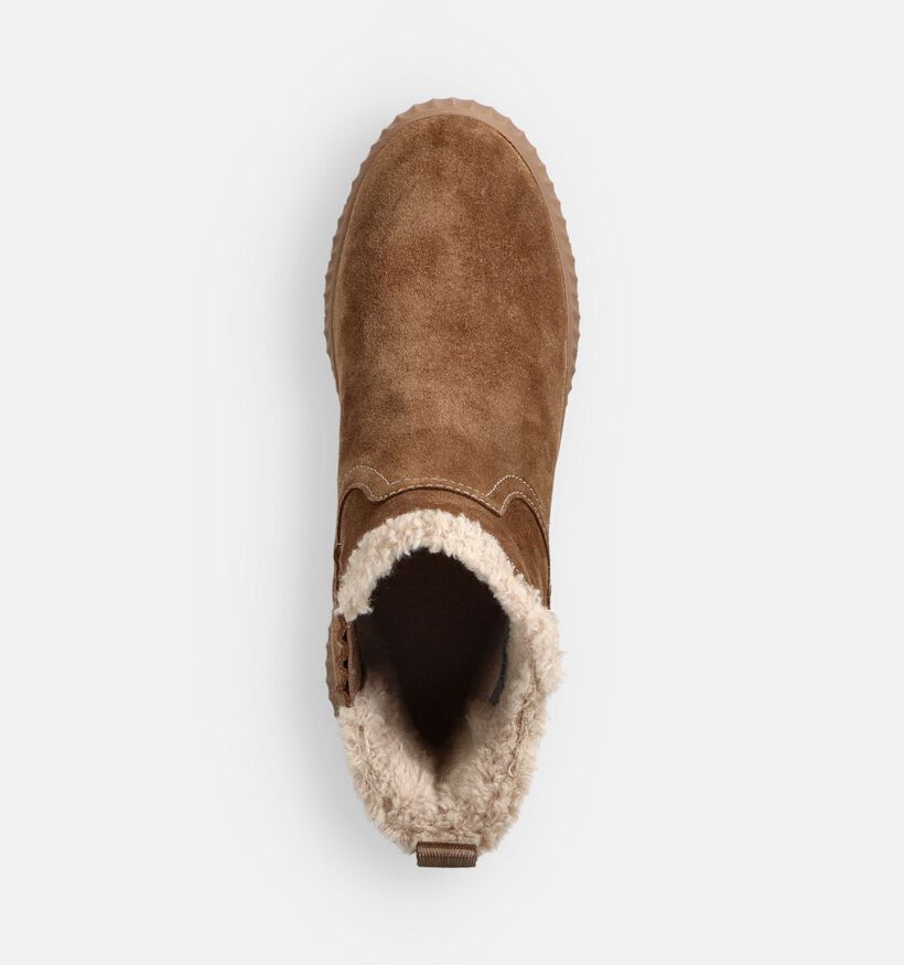 Tamaris Comfort Bottines Fourrées en Marron pour femmes (362915) - pour semelles orthopédiques